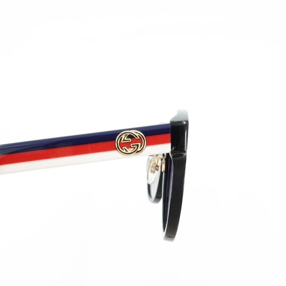 Gucci GG0416 Sunglasses Black Blue OS - Picture 6 of 16